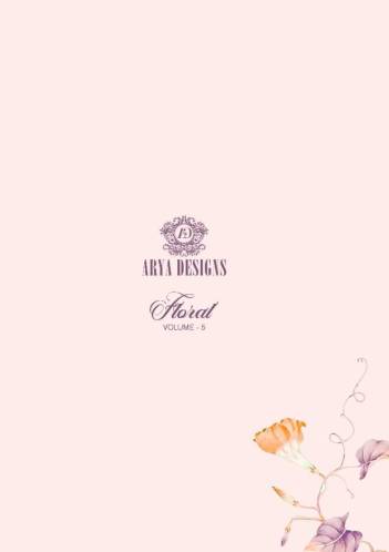 Floral Vol 5 By Arya Designer Partywear Lehenga Choli Collection